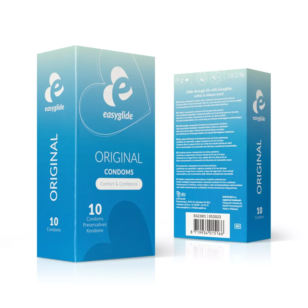 Προφυλακτικά EasyGlide - Original Condoms - 10 pieces