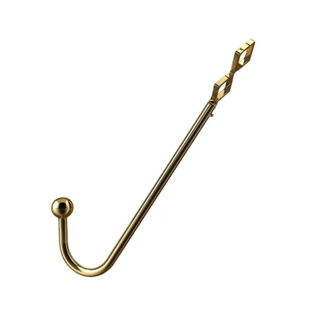 Πρωκτικός γάντζος LOCKINK - Adjustable Anal Hook - gold