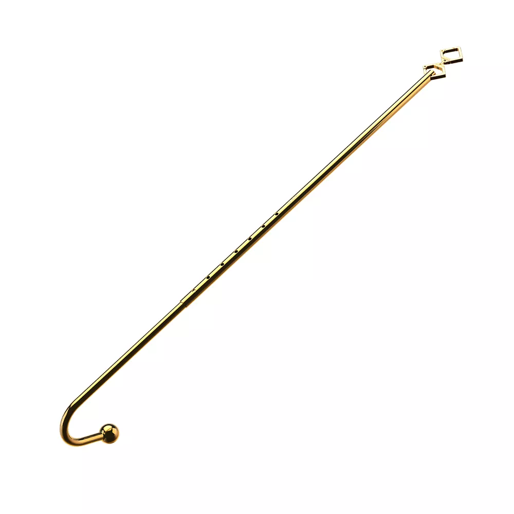 Πρωκτικός γάντζος LOCKINK - Adjustable Anal Hook - gold