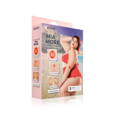 Φουσκωτή plus size κούκλα σεξ AIRDOLL MIA MORE