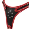Στραπόν με 3 ομοιώματα Triple Dildo Strap-On Harness Easytoys Fetish Collection