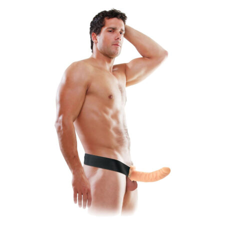 Κούφιο στραπόν FETISH FANTASY SERIES 8" HOLLOW STRAP-ON - Light