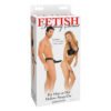 Κούφιο στραπόν FETISH FANTASY SERIES - FOR HIM OR HER HOLLOW STRAP-ON - Black