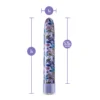 Δονητής Limited Addiction By Blush® | Floradelic Slimline Purple Vibrator with Powerful RumboTech™ Technology