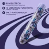 Δονητής Limited Addiction By Blush® | Floradelic Slimline Purple Vibrator with Powerful RumboTech™ Technology
