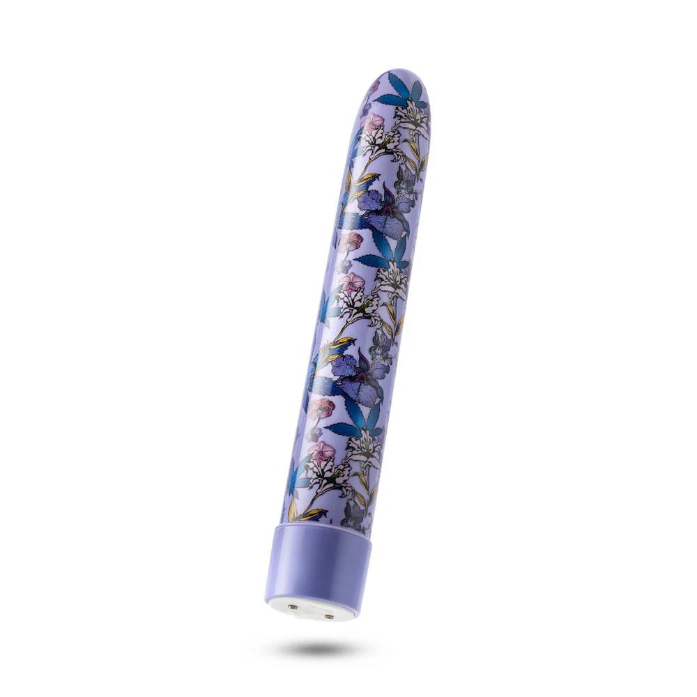 Δονητής Limited Addiction By Blush® | Floradelic Slimline Purple Vibrator with Powerful RumboTech™ Technology