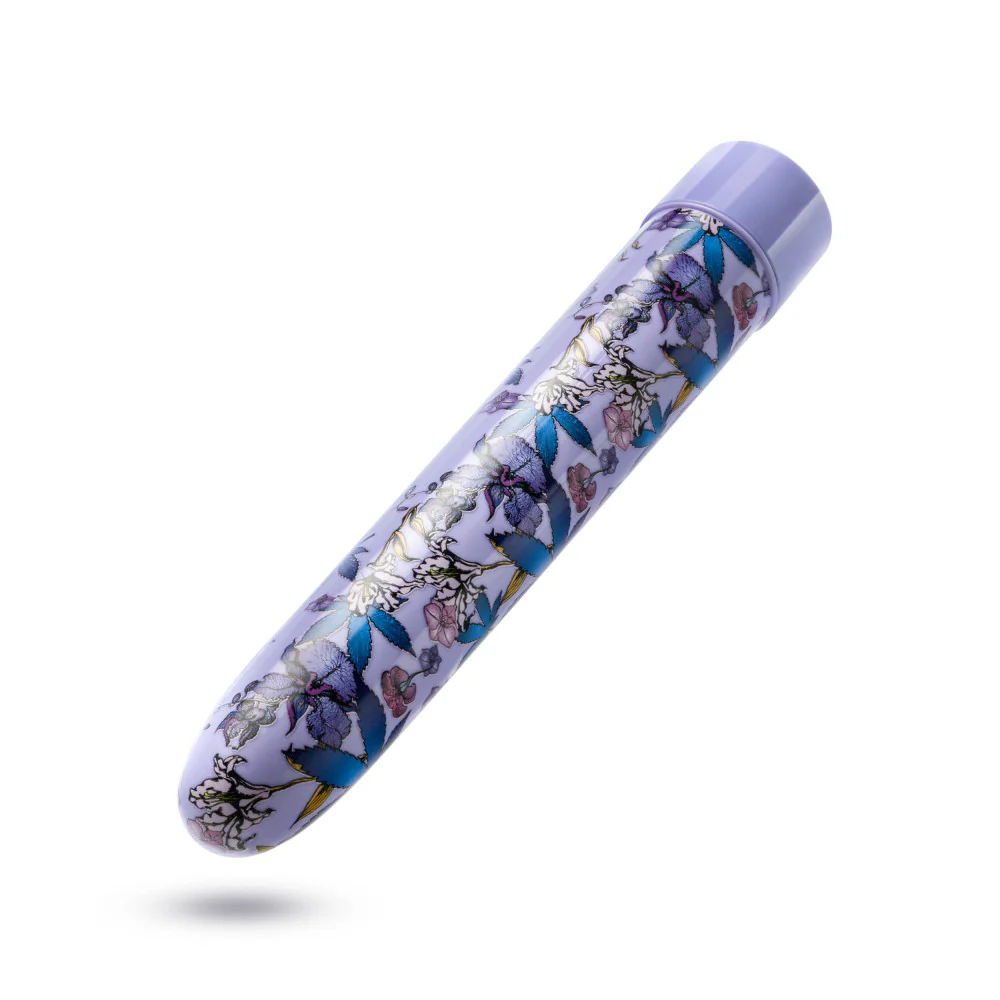 Δονητής Limited Addiction By Blush® | Floradelic Slimline Purple Vibrator with Powerful RumboTech™ Technology