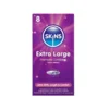 Προφυλακτικά SKINS - EXTRA LARGE PREMIUM CONDOMS PACK 8
