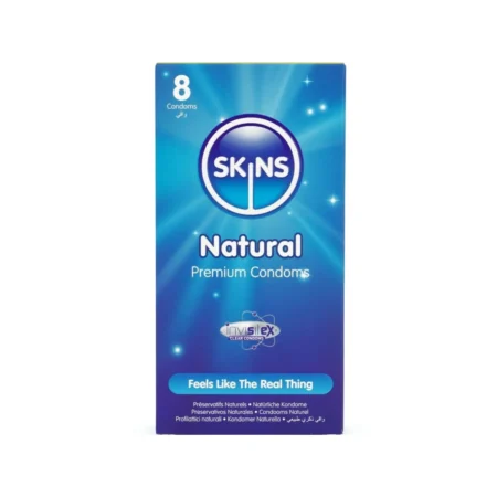 Προφυλακτικά SKINS - NATURAL PREMIUM CONDOMS PACK 8