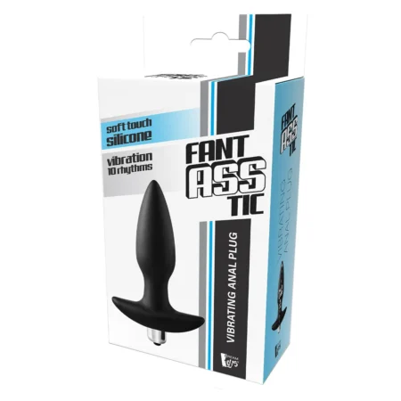 Πρωκτική σφήνα με δόνηση FantASStic Vibrating Plug DREAMTOYS