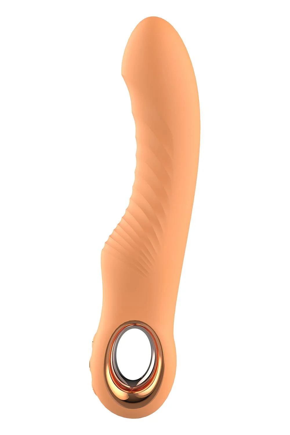 Δονητής με ραβδώσεις Flexible Ribbed Vibe DREAMTOYS GLAM