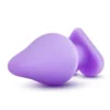 Πρωκτική σφήνα Play With Me By Blush® | Naughty Candy Heart Do Me Now Purple 3.5-Inch Anal Plug