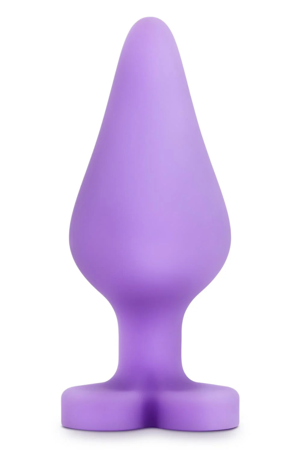 Πρωκτική σφήνα Play With Me By Blush® | Naughty Candy Heart Do Me Now Purple 3.5-Inch Anal Plug