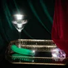 Δονητής σημείου G Oh My Gem By Blush® | Enchanting: 5.5 Inch Warming G Spot Stimulation Vibrator in Emerald with Powerful RumboTech™ Technology