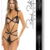 Κορμάκι RENE ROFE LINGERIE Walk Away Crotchless Teddy Black