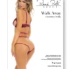Κορμάκι RENE ROFE LINGERIE Walk Away Crotchless Teddy Burgundy