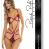 Κορμάκι RENE ROFE LINGERIE Walk Away Crotchless Teddy Burgundy