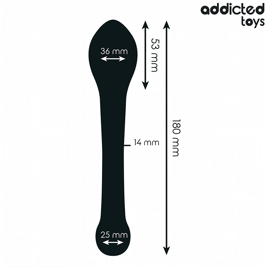 Πρωκτικό dildo ADDICTED TOYS - ANAL STIMULATOR SILICONE 18 CM