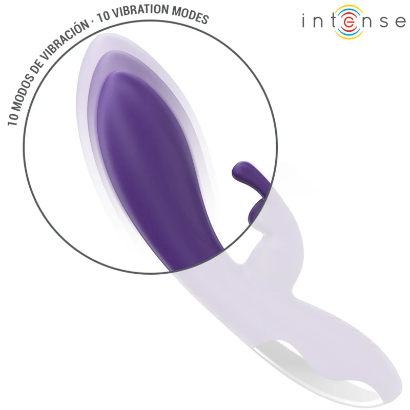 Rabbit δονητής INTENSE - RANDALL RABBIT VIBRATOR 10 VIBRATIONS PURPLE