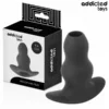 Κούφια πρωκτική σφήνα ADDICTED TOYS - HOLLOW ANAL PLUG SILICONE SIZE M 9.6 CM