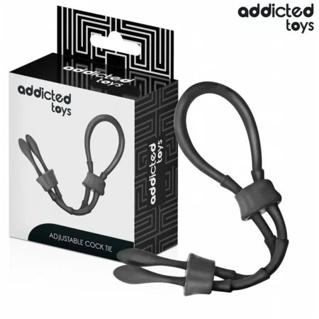 Δαχτυλίδι πέους ADDICTED TOYS - ADJUSTABLE SILICONE ROPE FOR THE PENIS