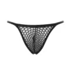 Ανδρικό στρινγκ Amorable by Rimba - Fishnet Thong - One Size - Black