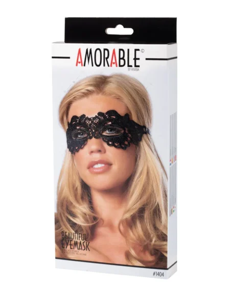 Μαύρη μάσκα Amorable by Rimba - Eye Mask - Black