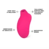 LELO SONA 2 FUCHSIA CLITORIS STIMULATOR