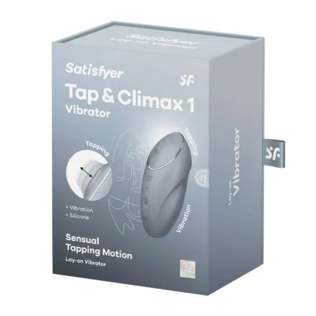 Δονητής επαφής SATISFYER TAP & CLIMAX 1 BLUEGREY
