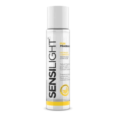 Λιπαντικό με άρωμα μπανάνα FLAVORED LUBRICANTS Sensilight Banana - IntimateLine Sensual Cosmetics
