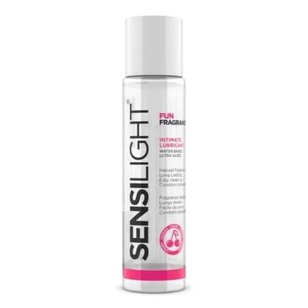 Λιπαντικό με άρωμα κεράσι FLAVORED LUBRICANTS Sensilight Cherry - IntimateLine Sensual Cosmetics