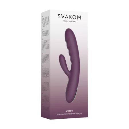 Δονητής διπλός AVERY Powerful Thrusting Rabbit Vibrator SVAKOM
