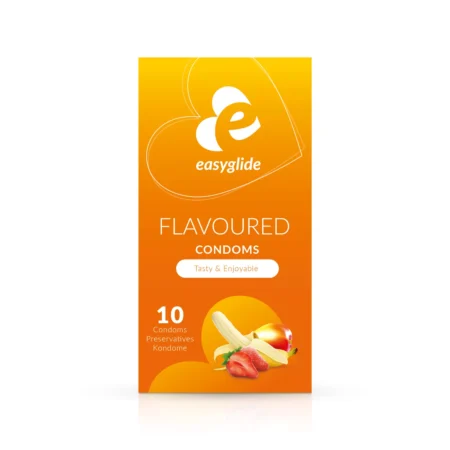 Προφυλακτικά EasyGlide - Flavored Condoms - 10 pieces