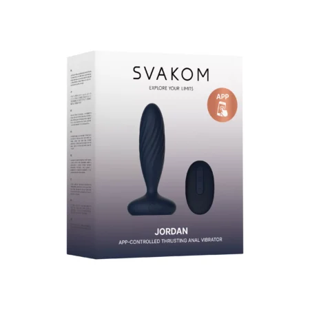Πρωκτικός δονητής SVAKOM JORDAN NAVY BLUE ANAL VIBRATOR