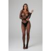 Ολόσωμο Καλσόν Δίχτυ Christine le Duc Catsuit Vaera One Size Black