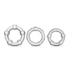 Σετ δακτύλιοι πέους Stay Hard By Blush® | Clear Beaded Penis Rings (3-Sizes)