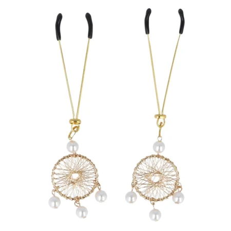 Σφιγκτήρες θηλών Nipple Clamps With Pendant VIRGITE