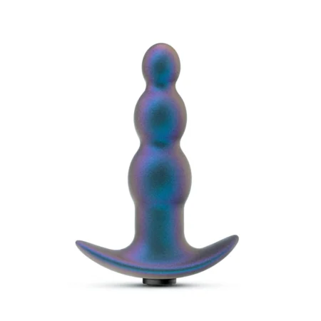 Πρωκτική σφήνα με δόνηση Anal Adventures Matrix By Blush® | Expedition - Vibrating Anal Plug With AnchorTech™ Base - Lunar Blue
