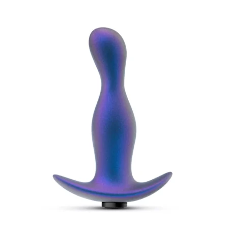 Πρωκτική σφήνα με δόνηση Anal Adventures Matrix By Blush® | Odyssey - Vibrating Prostate Stimulator With AnchorTech™ Base - Space Age Blue