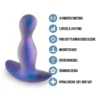Πρωκτική σφήνα με δόνηση Anal Adventures Matrix By Blush® | Odyssey - Vibrating Prostate Stimulator With AnchorTech™ Base - Space Age Blue