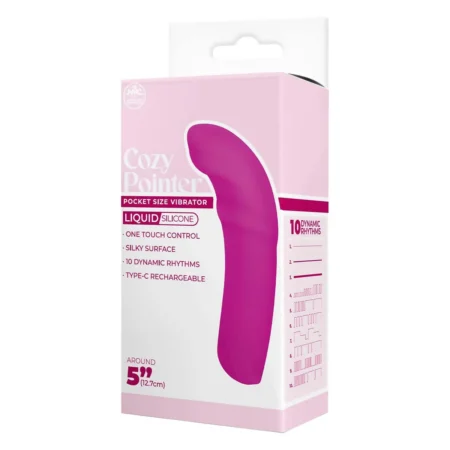 5 Inch Silicone 10 Function Vibrator Pink NMC
