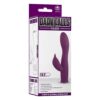 Διπλός δονητής 6.5 Inch Rechargeable Silicone 10 Functions Speed Vibrator Purple - NMC