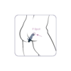 Πρωκτική σφήνα με δόνηση Gladius Vibrator Plug