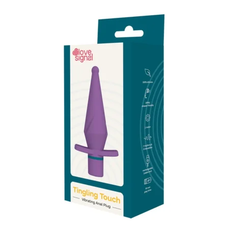 Πρωκτική σφήνα με δόνηση Tingling Touch LOVE SIGNAL DREAMTOYS
