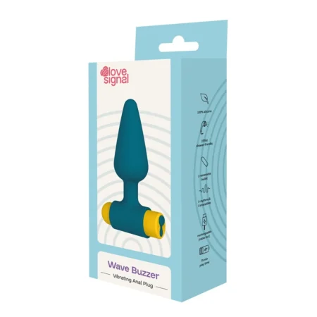 Πρωκτική σφήνα με δόνηση Wave Buzzer LOVE SIGNAL DREAMTOYS