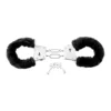 Χειροπέδες με γουνάκι Beginner's Furry Cuffs Black FETISH FANTASY SERIES PIPEDREAM