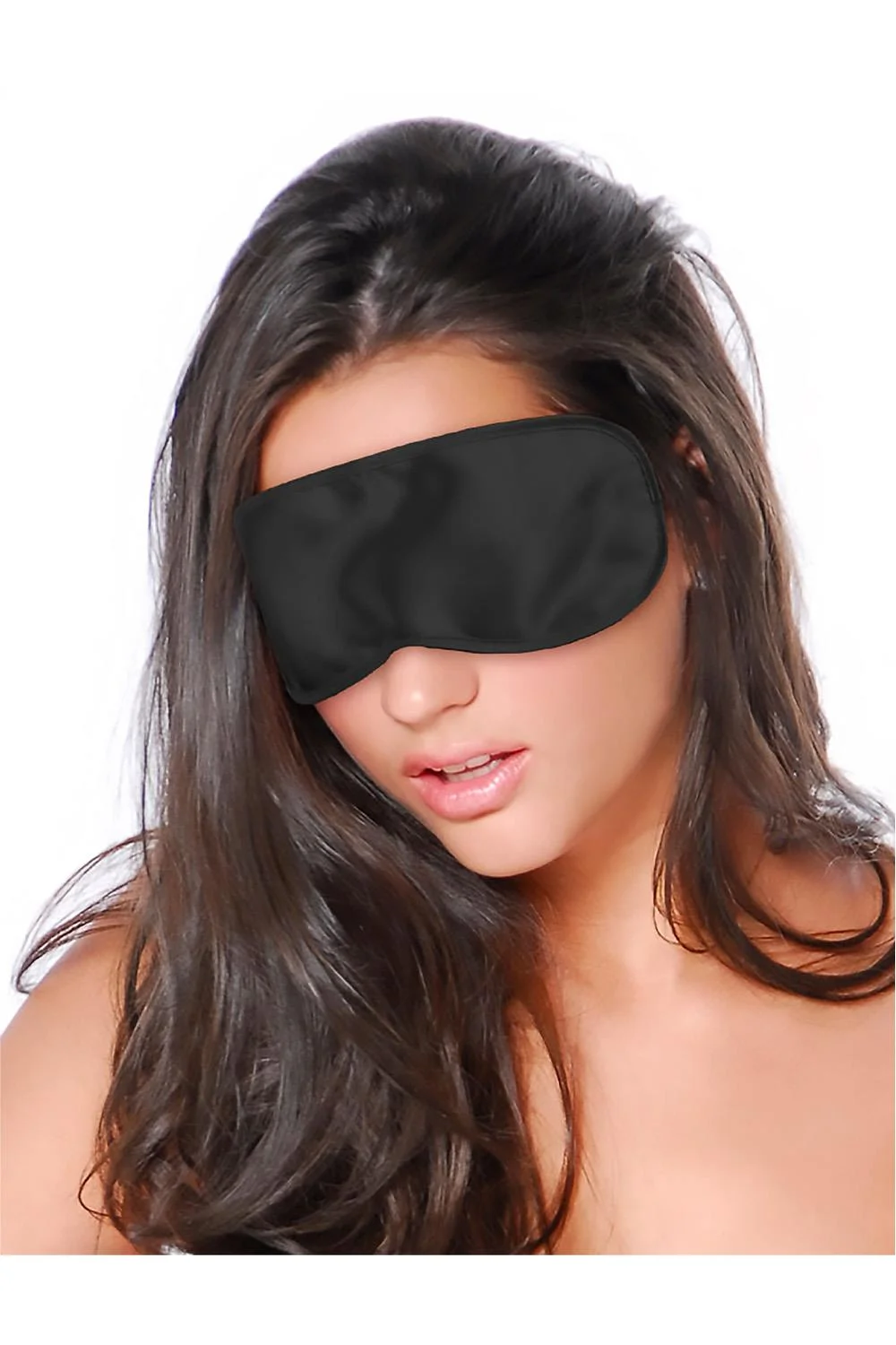 Μάσκα για τα μάτια Satin Love Mask Black FETISH FANTASY SERIES PIPEDREAM
