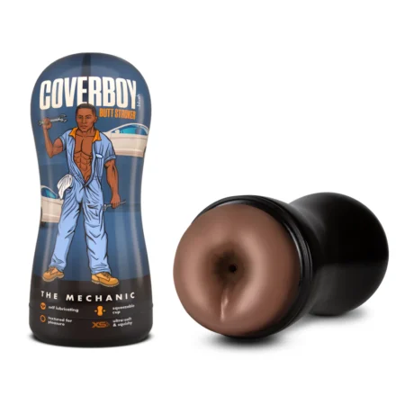 Αυνανιστήρι Coverboy By Blush® | The Mechanic Self Lubricating Realistic Brown Masturbator / Stroker
