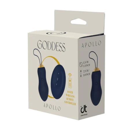 Ασύρματο αυγό με δόνηση Apollo Vibrating Egg GODDESS COLLECTION DREAMTOYS