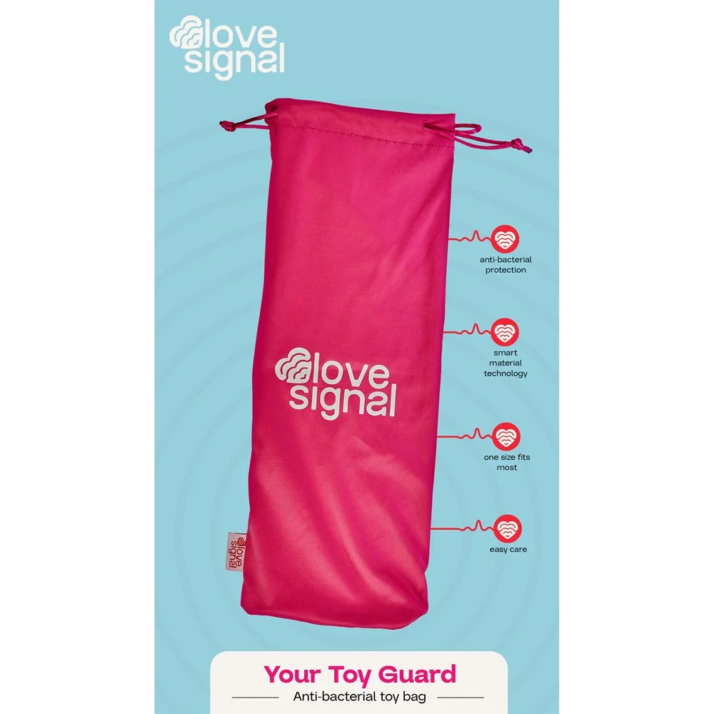 LOVE SIGNAL TOY BAG PINK ONE SIZE - Image 8